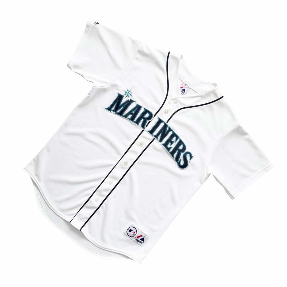 Vintage 90s Seattle Mariners Majestic MLB Jersey (Made in USA)